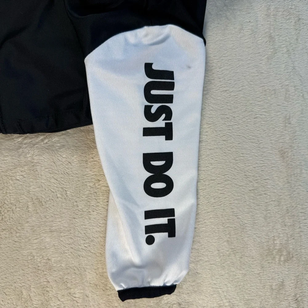 Kids 9M Nike Black and‎ White Track Jacket